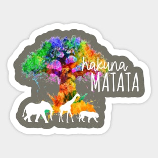 Hakuna matata Sticker